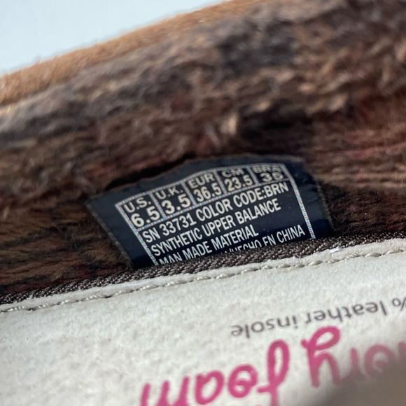 BOBS from Skechers Chill Luxe Womens 6.5 Brown Faux Leather Slip On Shoes - Picture 9 of 9